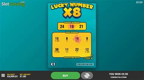 Lucky Number X8 Bodog